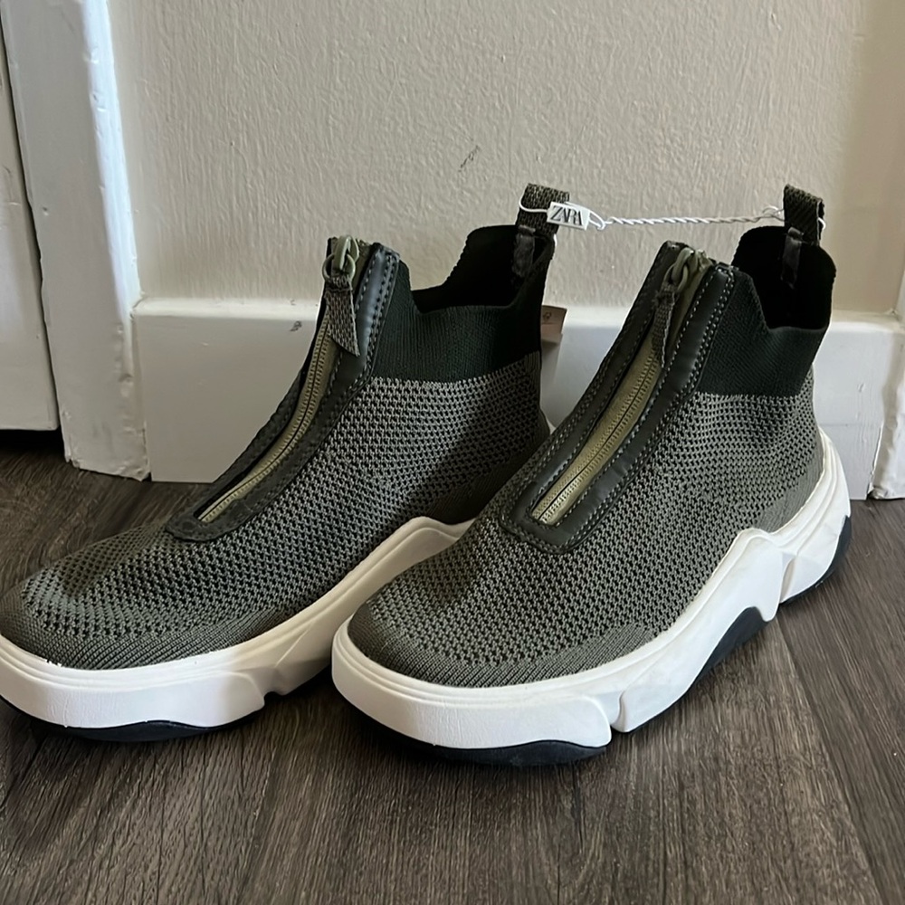 Zara High Top Sneakers